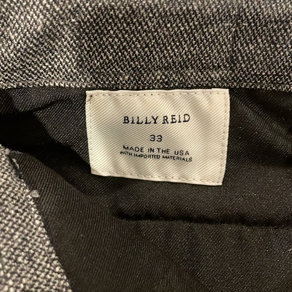 Billy Reid Gray Chino Pant 33/30 NWT Men Button-Fly - Picture 7 of 14